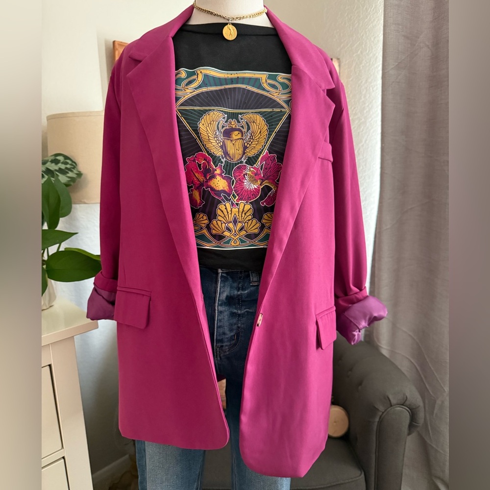 Bohme fuchsia Blazer Suit Jacket